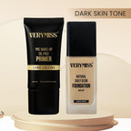 Verymiss Foundation + Oil Free Primer Dark Tone (VMFD06-04, VMPR02) | Grocsy