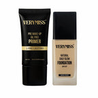 Verymiss Foundation + Oil Free Primer Dark Tone (VMFD06-04, VMPR02) | Grocsy
