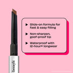 Benefit Cosmetics Goof Proof Eyebrow Pencil - 05 Warm Black Brown | Grocsy