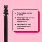 Benefit Cosmetics Gimme Brow+ Brow-Volumizing Fiber Gel Mini - 6 Warm Black-Brown | Grocsy