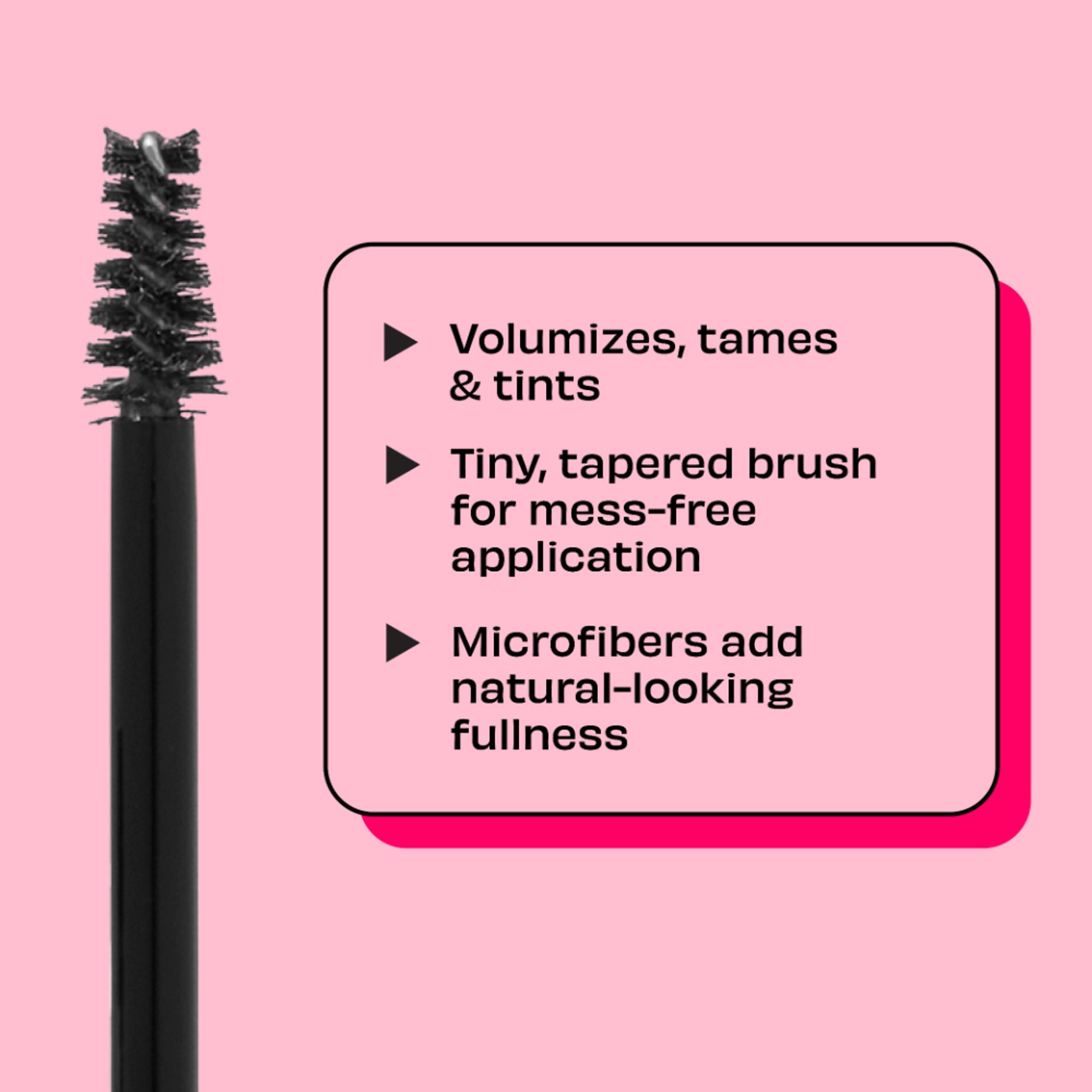 Benefit Cosmetics Gimme Brow+ Brow-Volumizing Fiber Gel Mini - 6 Warm Black-Brown | Grocsy