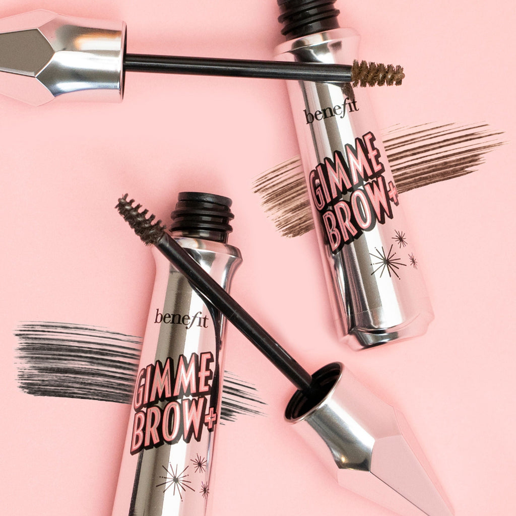 Benefit Cosmetics Gimme Brow+ Brow-Volumizing Fiber Gel Mini - 6 Warm Black-Brown | Grocsy