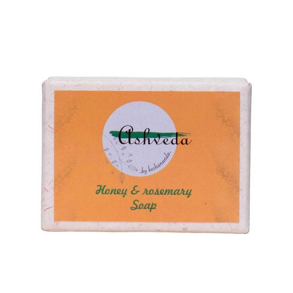 Keshananda Ashveda Honey & Rosemary Soap | Grocsy