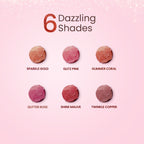 Swiss Beauty More Than Glitter Lipstick - 3 Glimmer Coral | Grocsy