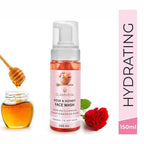Glamveda Rose & Honey Hydrating Face Wash | Grocsy