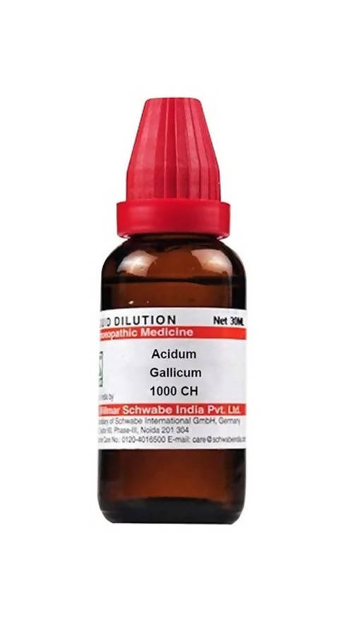 Dr. Willmar Schwabe India Acidum Gallicum Dilution | Grocsy