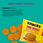 Knacks Coin Khakhra Crisps - 2Min Noodle Flavour | Grocsy
