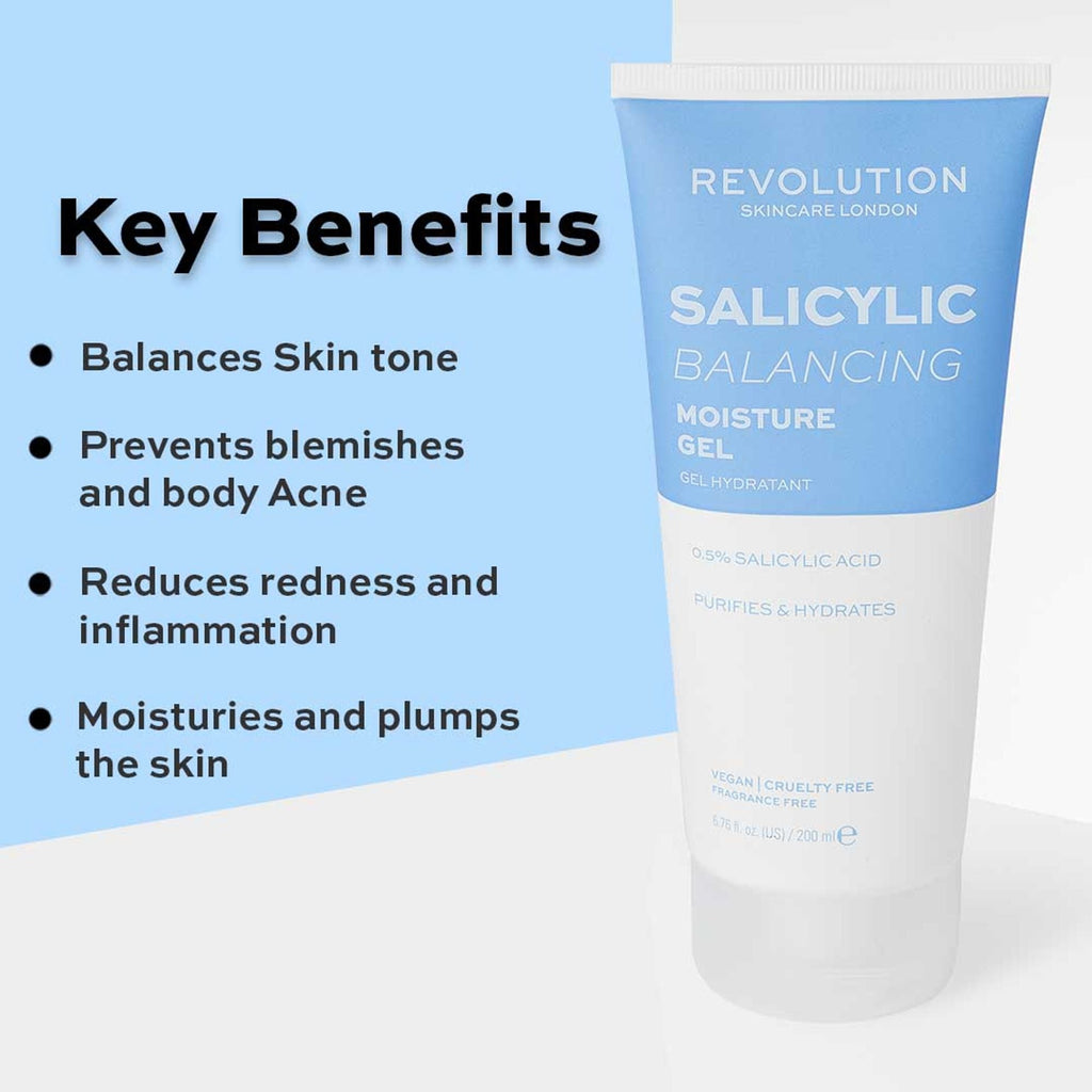 Makeup Revolution Salicylic Balancing Moisture Gel | Grocsy