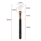 Miss Claire M23 - Angled Contour Brush - Rose Gold | Grocsy