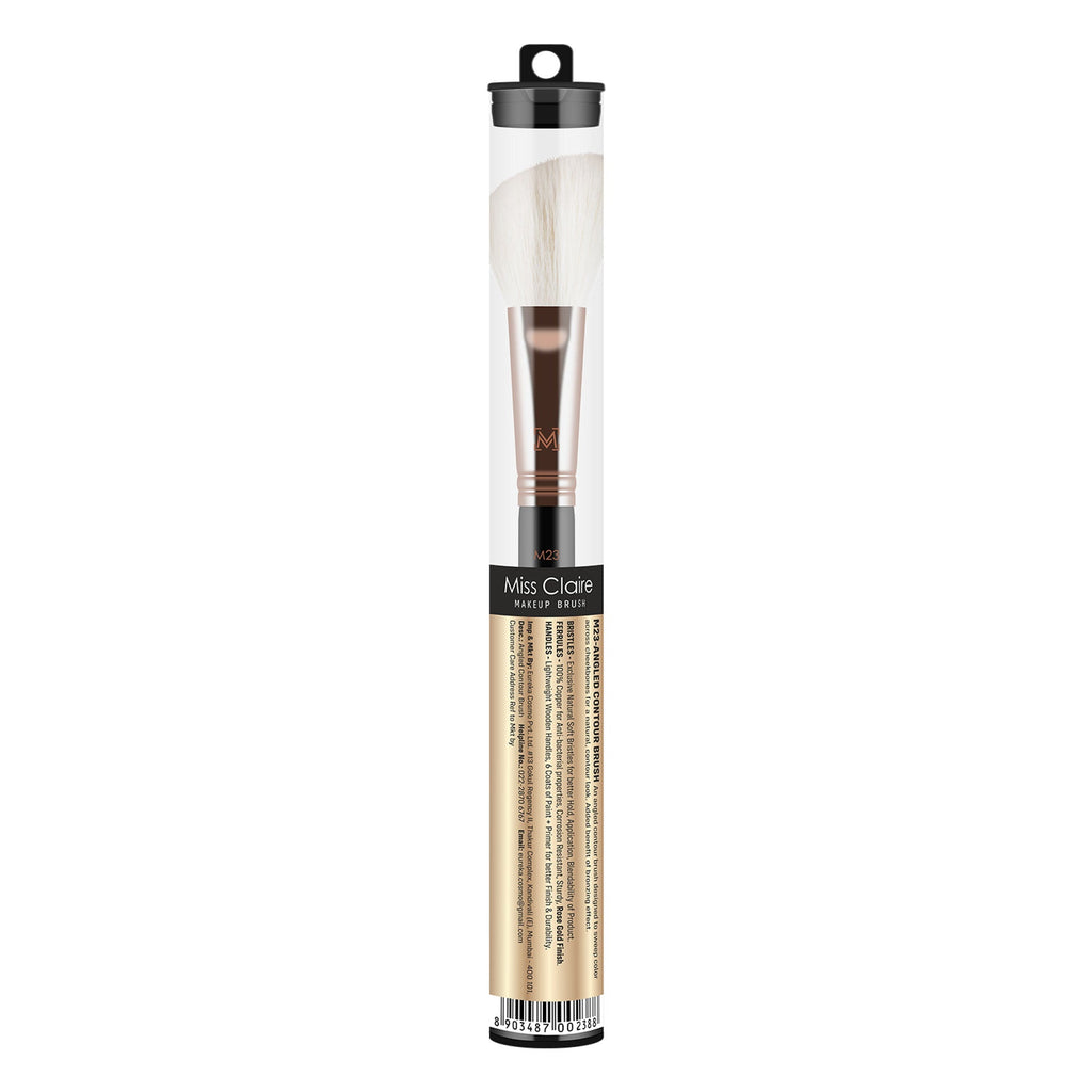 Miss Claire M23 - Angled Contour Brush - Rose Gold | Grocsy