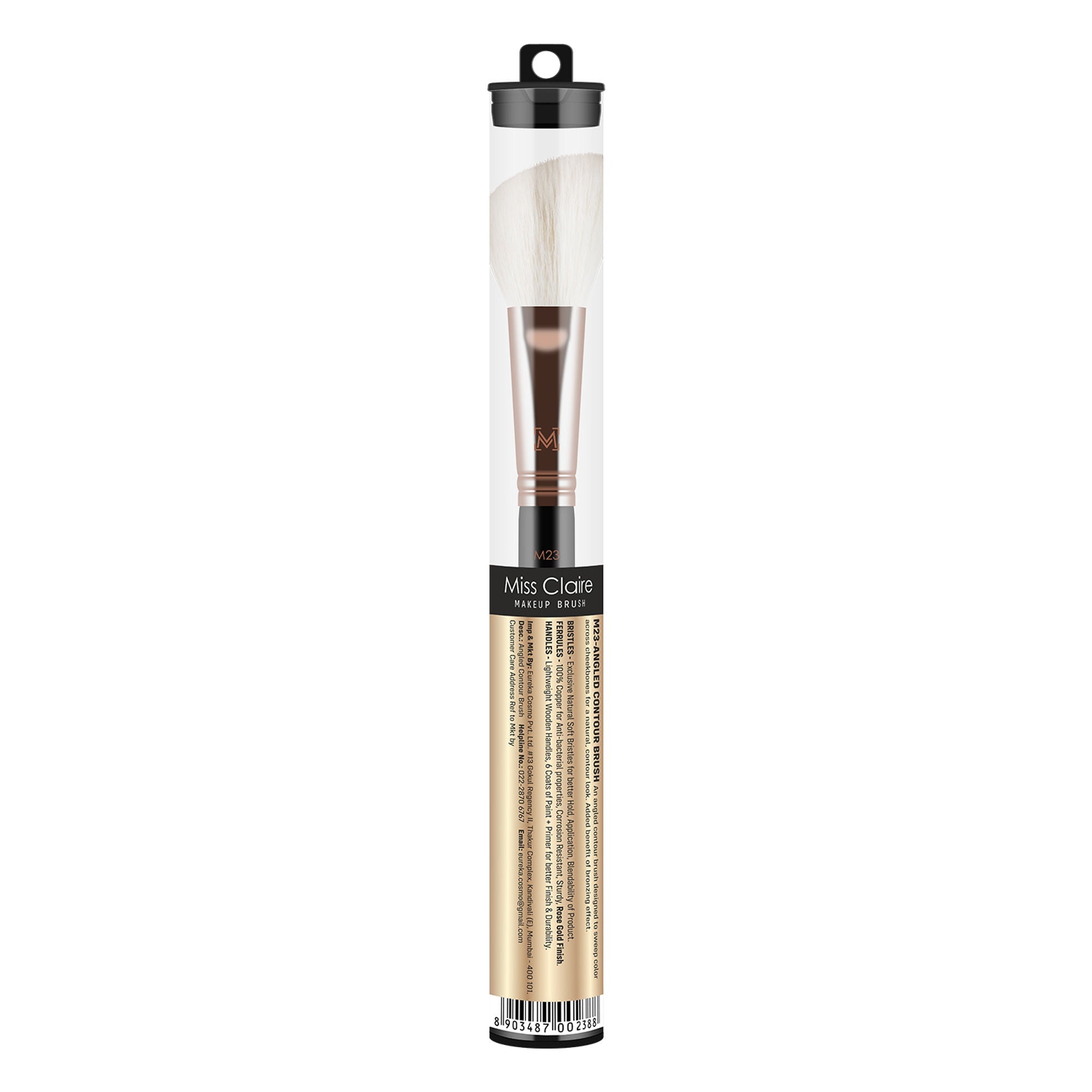 Miss Claire M23 - Angled Contour Brush - Rose Gold | Grocsy