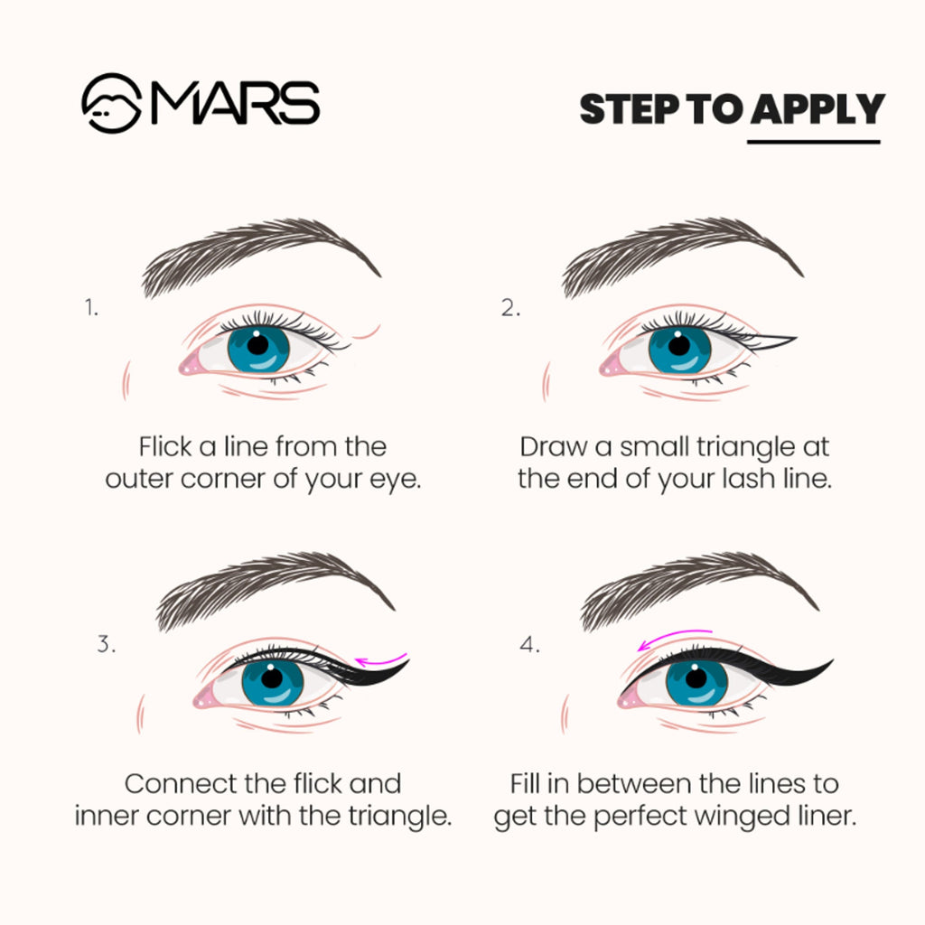 MARS Cosmetics Free Flow Liquid Eyeliner | Grocsy