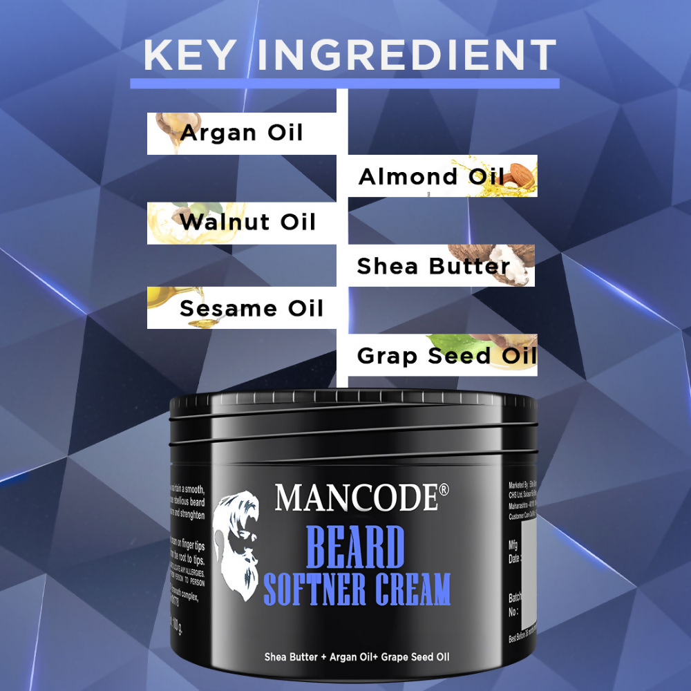 Mancode Beard Softener Cream | Grocsy