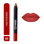 MARS Cosmetics Won't Smudge Won't Budge Lip Crayon - I Am Strong | Grocsy
