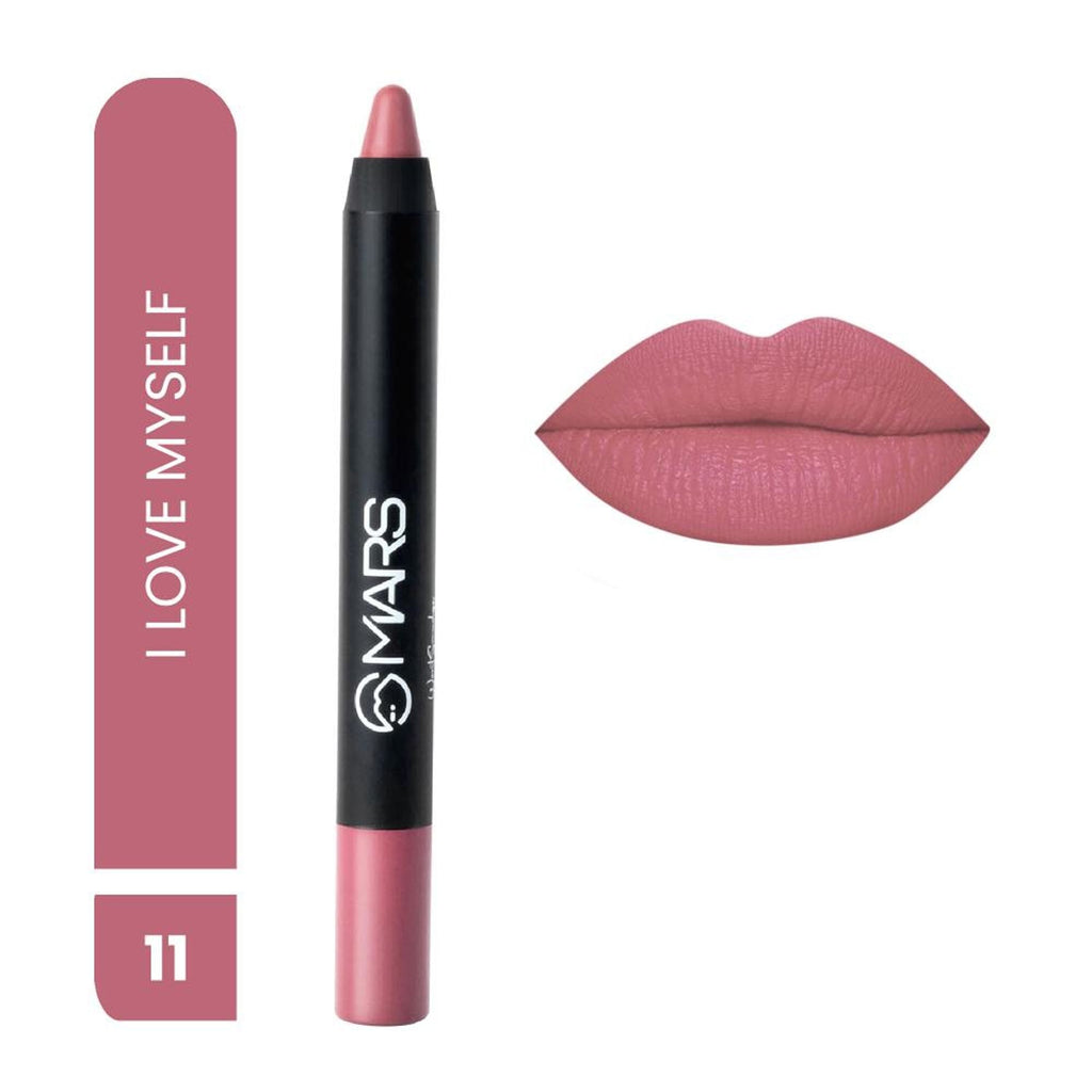 MARS Cosmetics Won't Smudge Won't Budge Lip Crayon - I Am Unstoppable | Grocsy