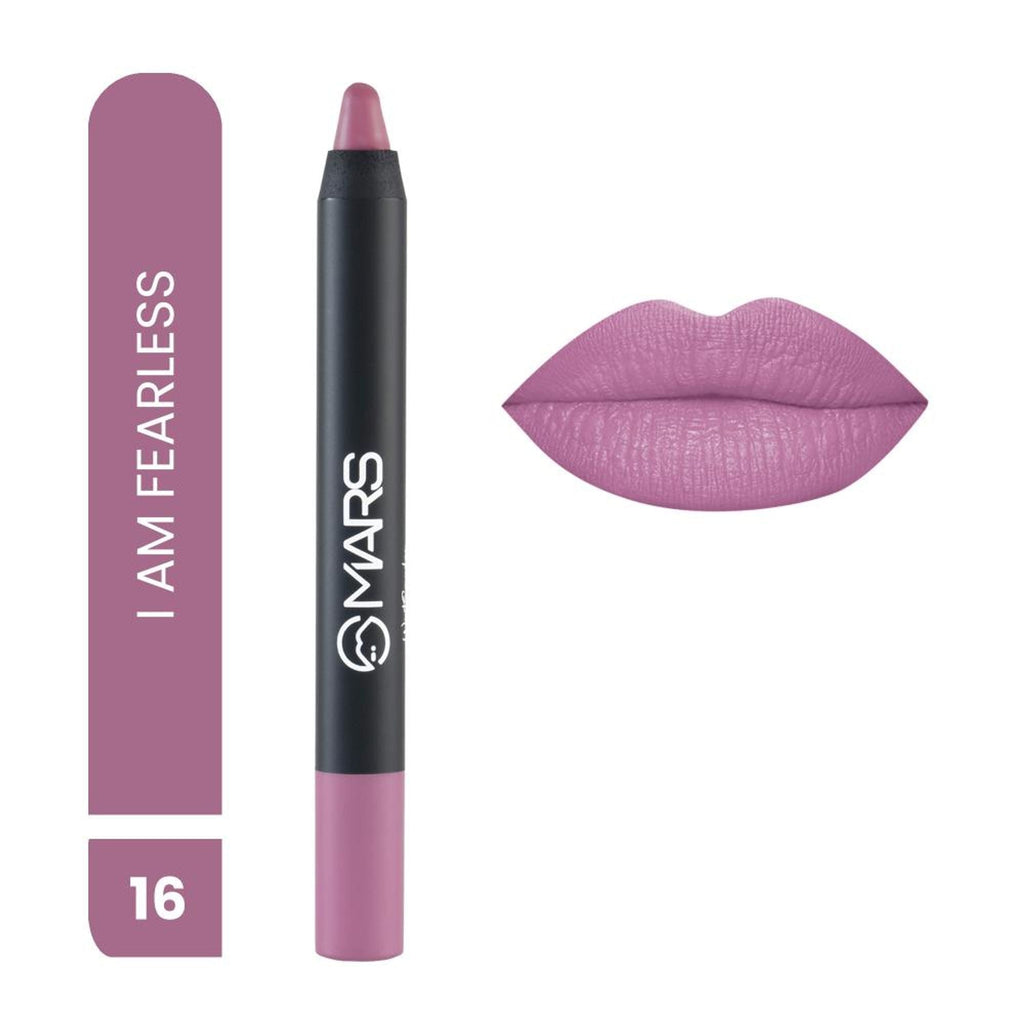 MARS Cosmetics Won't Smudge Won't Budge Lip Crayon - I Am Fearless | Grocsy