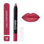 MARS Cosmetics Won't Smudge Won't Budge Lip Crayon - I Am Confident | Grocsy