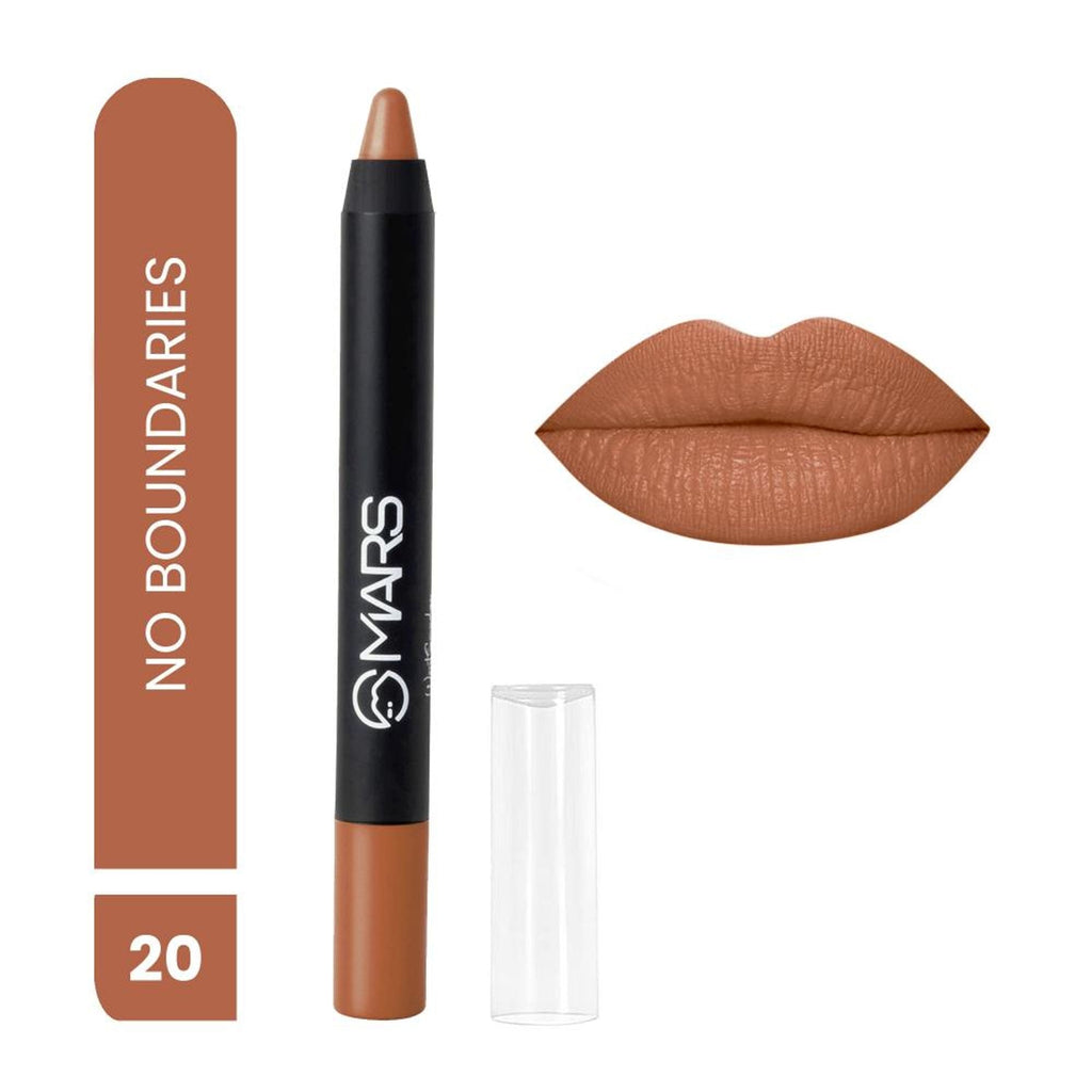 MARS Cosmetics Won't Smudge Won't Budge Lip Crayon - No Boundaries | Grocsy