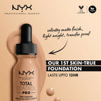 NYX Professional Makeup Total Control Pro Drop Foundation - Nude | Grocsy