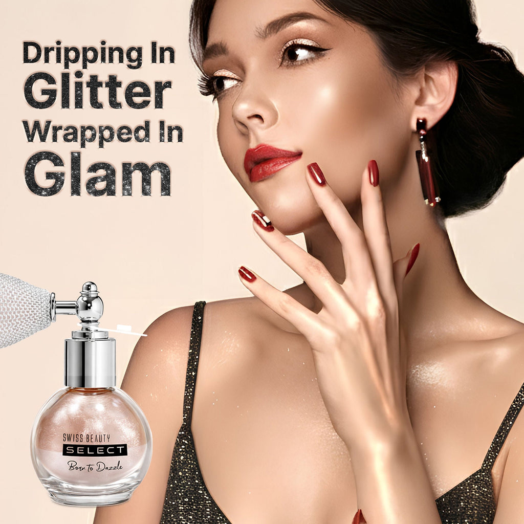 Swiss Beauty Select Born To Dazzle Glitter Spray | Grocsy