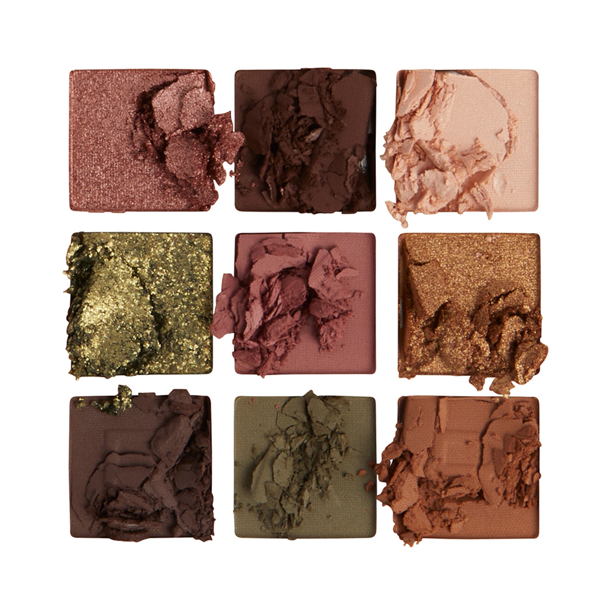 Makeup Revolution Ultimate Desire Shadow Palette - Stripped Khaki | Grocsy