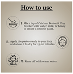 Minature Calcium Bentonite Clay Powder | Grocsy