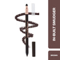 Makeup Revolution Streamline Waterline Eyeliner Pencil-Ultra Creamy Smudge Proof Smokey Looks - Brown | Grocsy