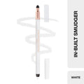 Makeup Revolution Streamline Waterline Eyeliner Pencil-Ultra Creamy Smudge Proof Smokey Looks - White | Grocsy