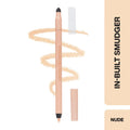 Makeup Revolution Streamline Waterline Eyeliner Pencil-Ultra Creamy Smudge Proof Smokey Looks - Nude | Grocsy