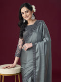kasee Ethnic Embroidered Sarees | Grocsy