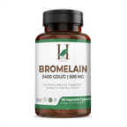 H&C Herbal Bromelain Veg Capsules | Grocsy