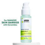 Nykaa Naturals Cica & Ceramides Serum Jelly with Vitamin C to Soothe, Repair Barrier & Brighten Skin | Grocsy
