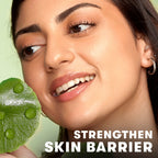 Nykaa Naturals Cica & Ceramides Serum Jelly with Vitamin C to Soothe, Repair Barrier & Brighten Skin | Grocsy