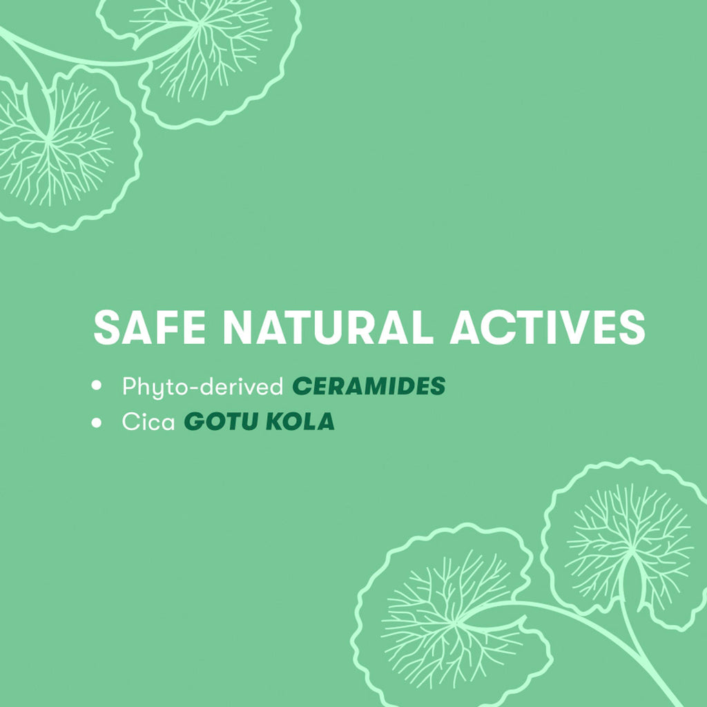 Nykaa Naturals Cica & Ceramides Serum Jelly with Vitamin C to Soothe, Repair Barrier & Brighten Skin | Grocsy