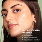 Nykaa Naturals Cica & Ceramides Serum Jelly with Vitamin C to Soothe, Repair Barrier & Brighten Skin | Grocsy