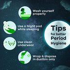 Whisper Ultra Night Sanitary Pads for Women, XXL+ 6 Napkins | Grocsy