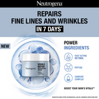Neutrogena Visible Repair Regenerating Cream with Retinol + Peptide For Anti-Ageing, Wrinkles & Fine Lines | Grocsy