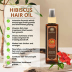 Organicos Hibiscus Hair Oil | Grocsy