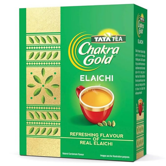 Tata Tea Chakra Gold Elaichi Dust Tea | Grocsy