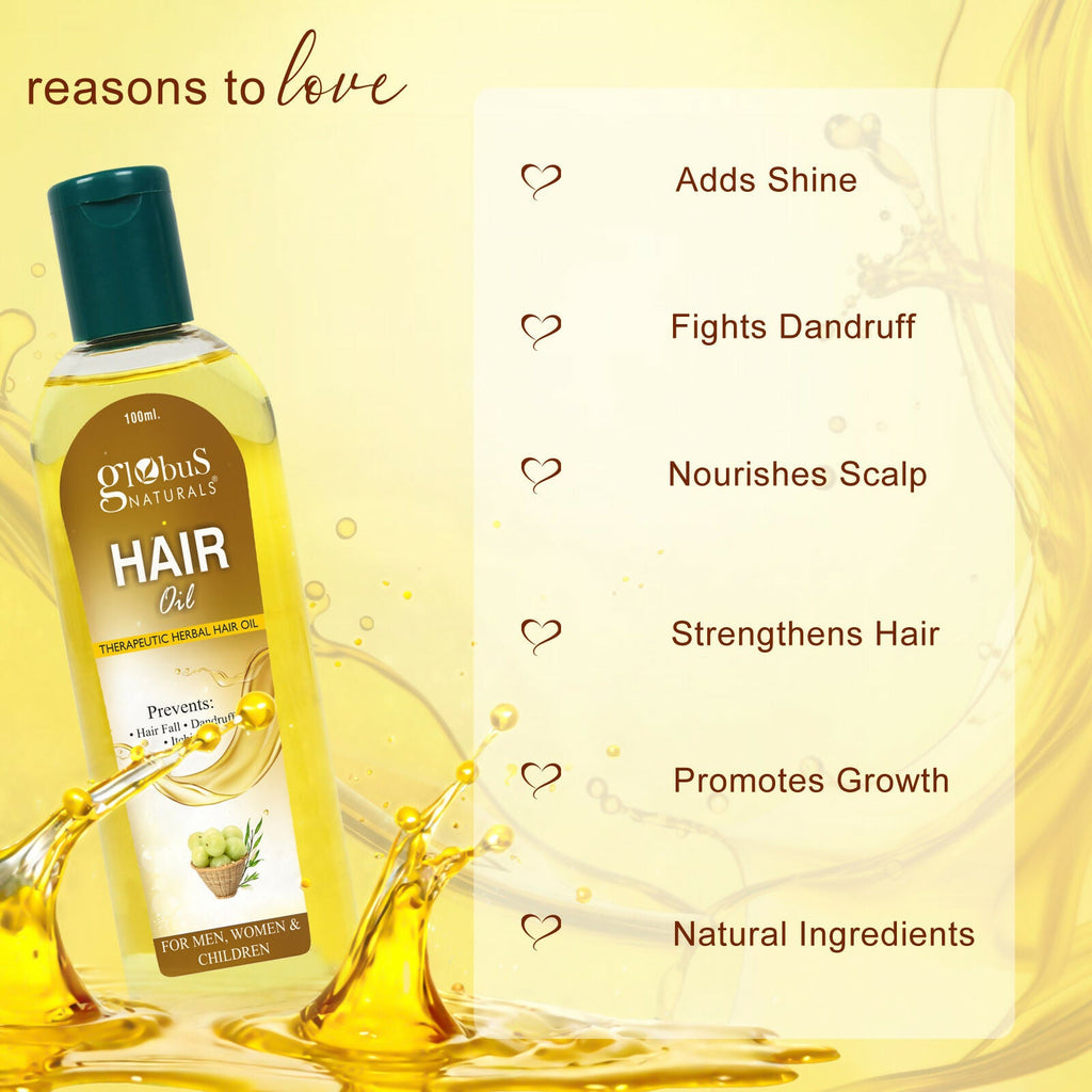 Globus Naturals Anti Dandruff Hair Oil | Grocsy