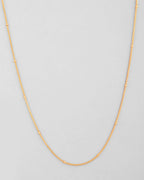 VOJ Gold-Polished Small Gold Beads Chain For Women | Grocsy