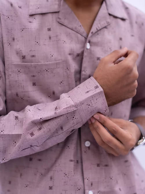 Diva Globe Rayon Printed Shirt With Lapel Collar | Grocsy
