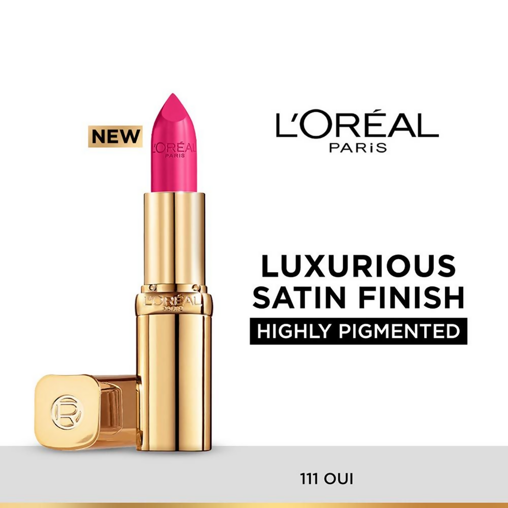 L'Oreal Paris Color Riche Satin Lipstick - 111 Oui | Grocsy
