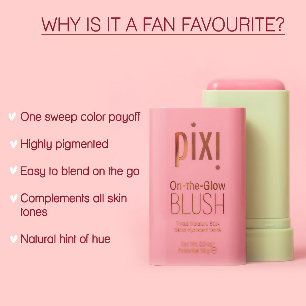 PIXI On The Glow Cream Blush - Fleur | Grocsy