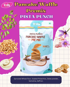 Vedas Kitchen Pista Punch Waffle/Pancake Premix | Grocsy