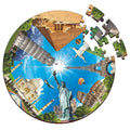 Webby Wooden Seven Wonders of The World Jigsaw Puzzle-60 Pcs | Grocsy