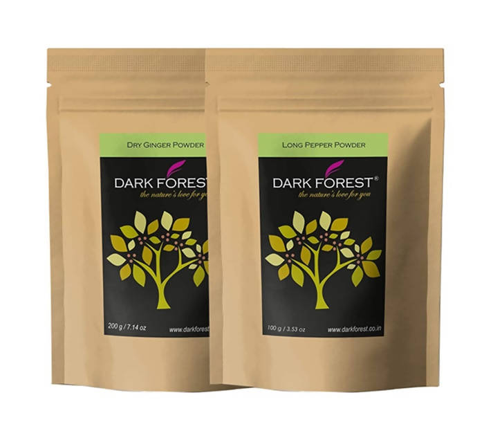 Dark Forest Long Pepper Powder & Dry Ginger Powder | Grocsy