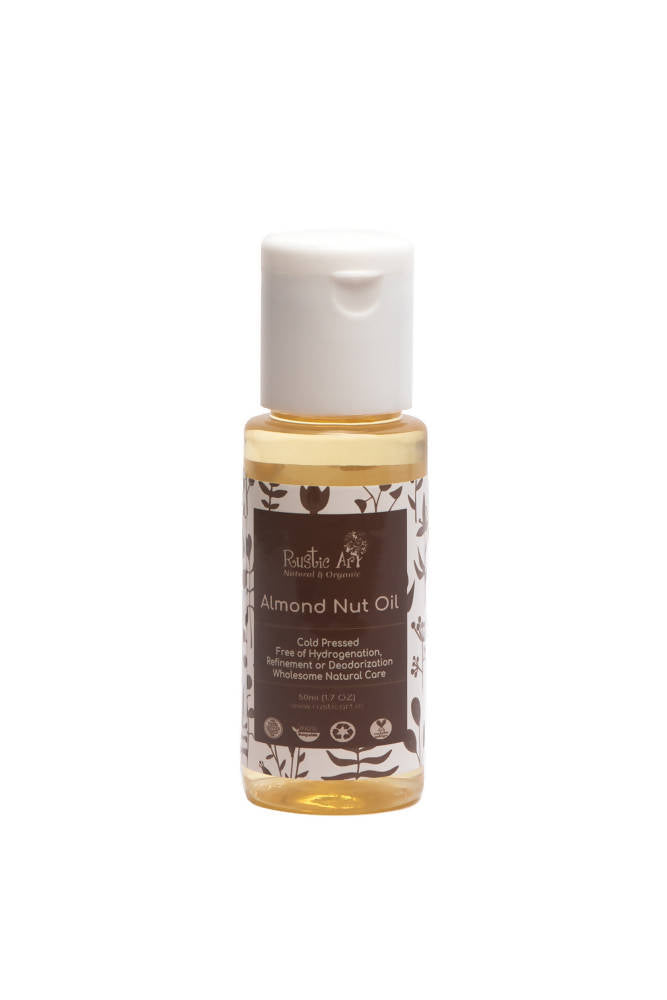Rustic Art Cold Pressed Almond Nut Oil | Grocsy