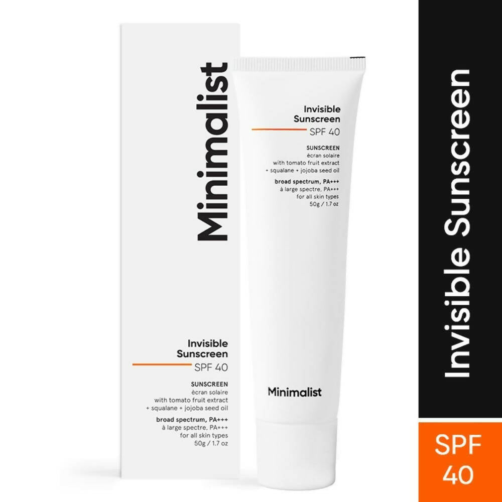 Minimalist Invisible Sunscreen SPF 40+ PA +++ | Grocsy