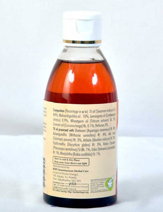 Baps Amrut Body Massage Oil | Grocsy
